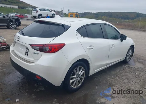 2014 Mazda Mazda3 I Touring z USA, uszkodzony, nr VIN JM1BM1L75E1205360